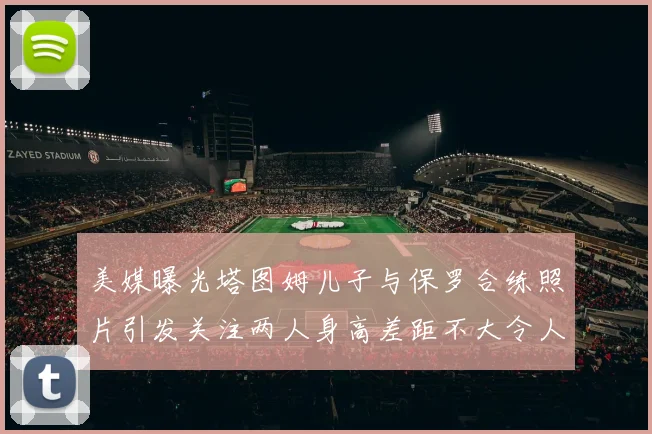 美媒曝光塔图姆儿子与保罗合练照片引发关注两人身高差距不大令人惊讶